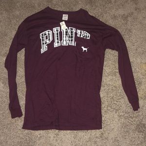 Pink long sleeve shirt